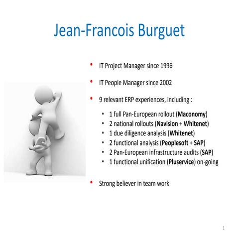 JF Burguet - ERP Experiences