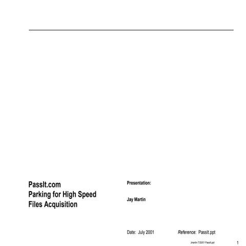 147 File Transfer Mechanism 'Pass It'