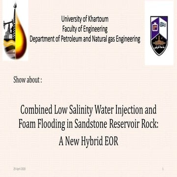 Low Salinity Water Injection by Shrinath Ghadge | PPTX