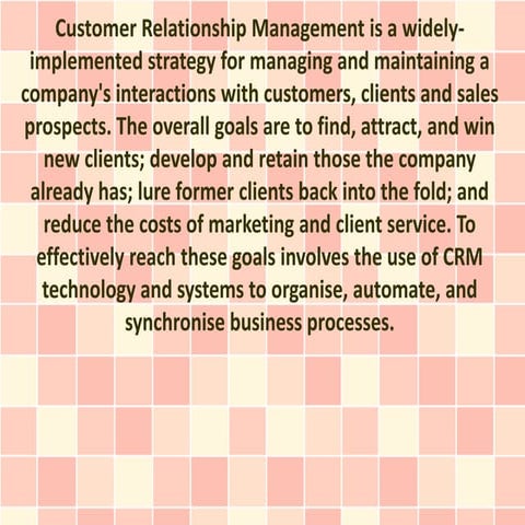 Capture and Maintain a 360 Degree View of Customers Through CRM Technology