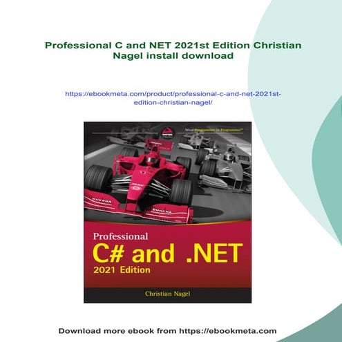 Professional C and NET 2021st Edition Christian Nagel