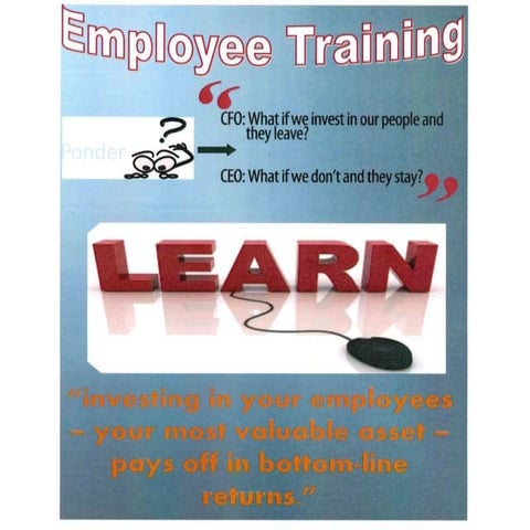 Employee Training - SAP Training Module Project and Injection Mold Training