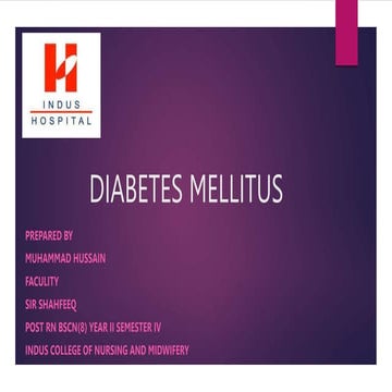 Diabetes  Mellitus be CP presentation.pptx