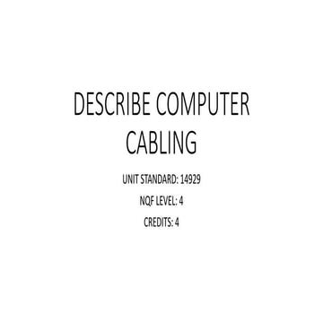 14929 UNIT STANDARD DESCRIBE COMPUTER CABLING.pptx
