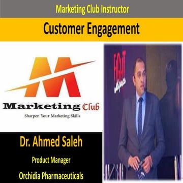 14 Alex Marketing Cub, (Customer Engagement) by Dr.Ahmed Saleh, 6 11-2019