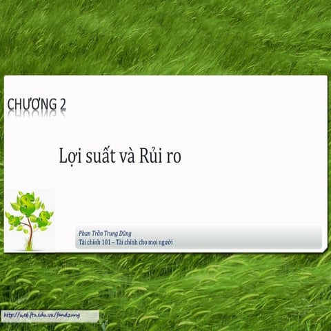 Chương 2: Lợi suất và Rủi ro