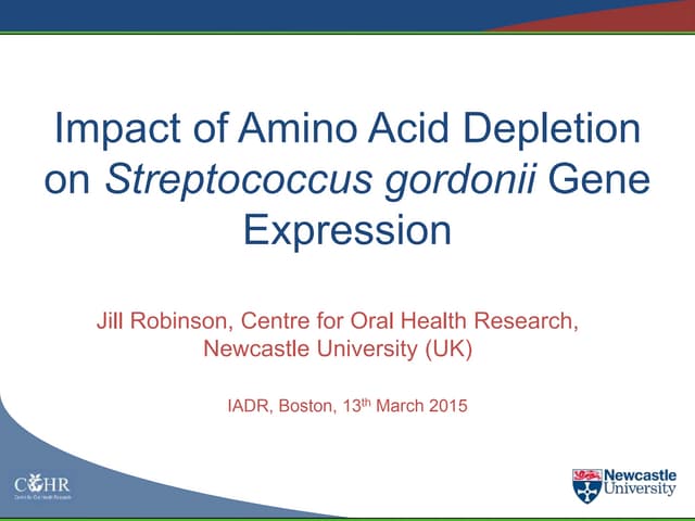 IADR talk March 2015