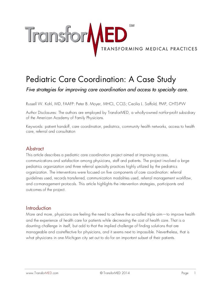 Case studies on nature and significance of management picture