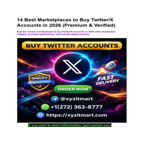 25 Best Sources to Buy Old & Authentic Twitter Accounts in 2026 with ...