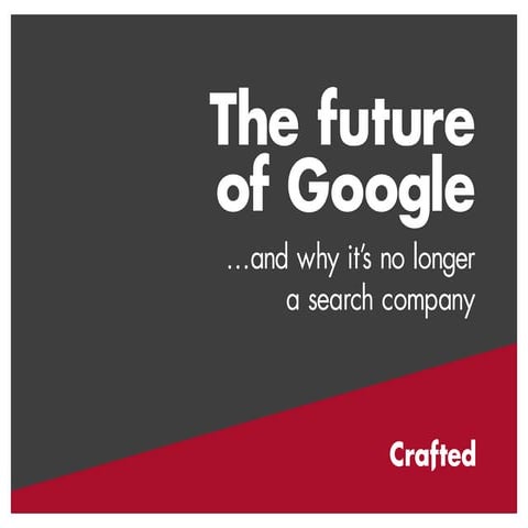 Predicting the future of Google - BrightonSEO