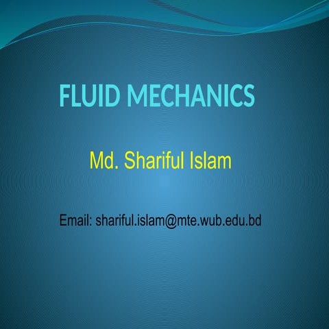 14 Buoyancy of fluid mechanics -1  .pptx