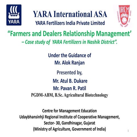 YARA Fertilizers | PPTX