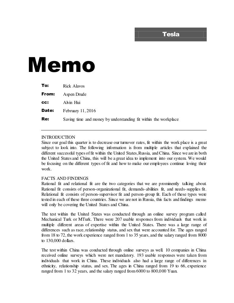 memo cc