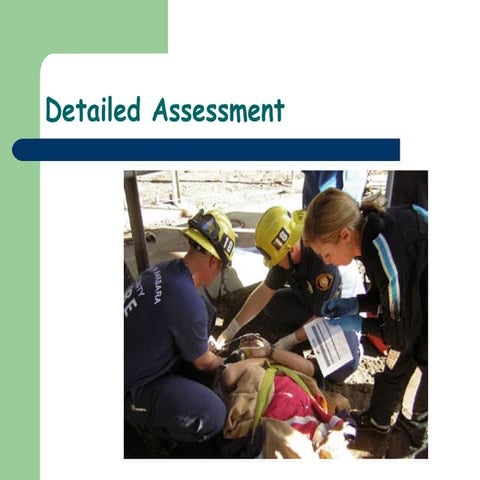 14)Detailed Assessment