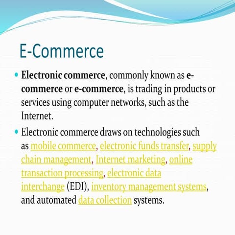 14 e commerce,water pollution,positive and negative effect of technology