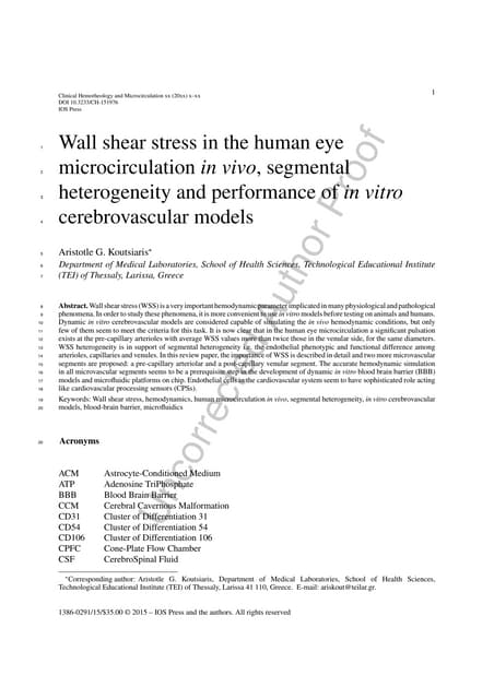 Challenges in vascular tissue engineering | PPTX | Biological Sciences ...