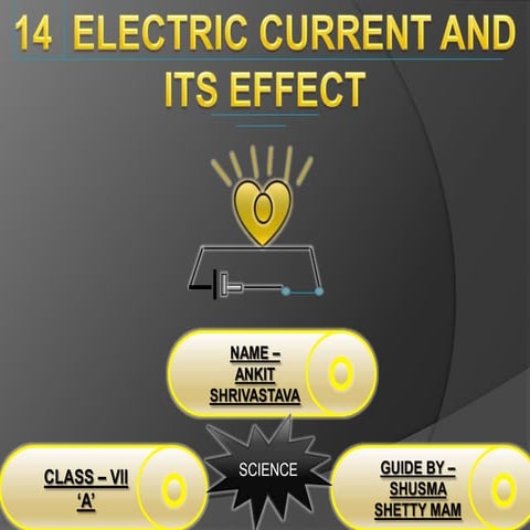 14  electric current and its effect