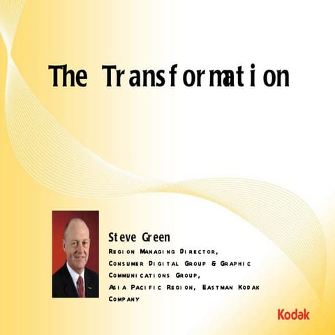 Steve Green - The Transformation