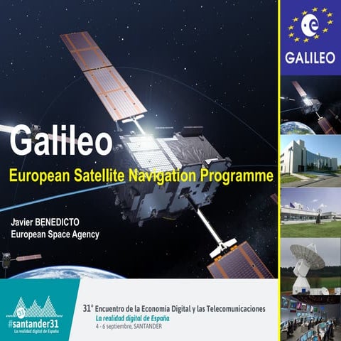 El programa Galileo de la Agencia Espacial Europea