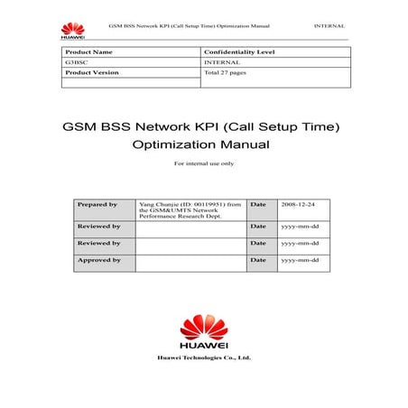14 gsm bss network kpi (call setup time) optimization manual[1].doc