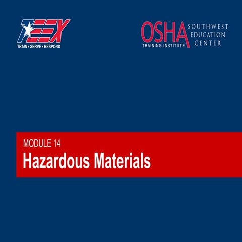 OSHA's Hazardous Material Transporting Goods by Air