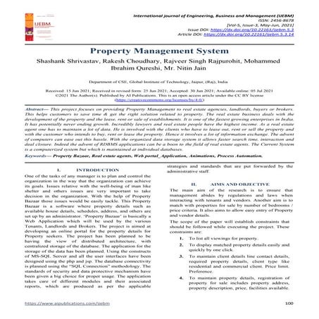 Property Management System