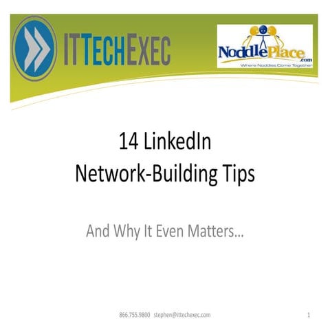 14 LI Network-Building Tips