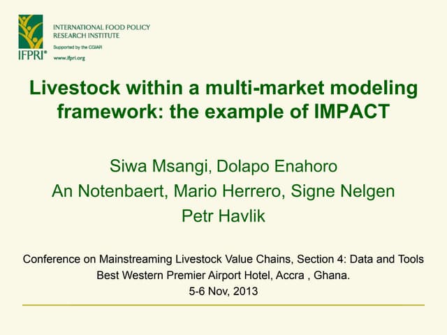 14 msangi impact_livestock