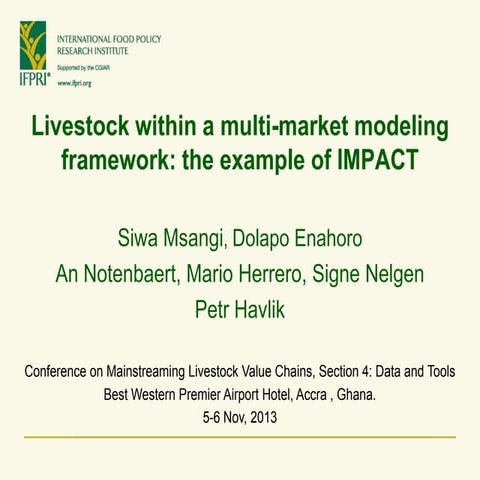 14 msangi impact_livestock