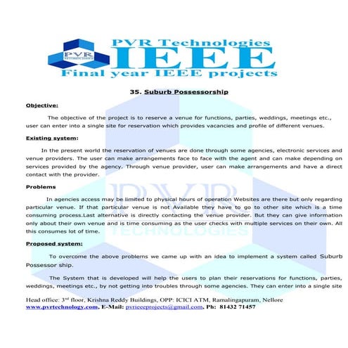 14 online venue booking