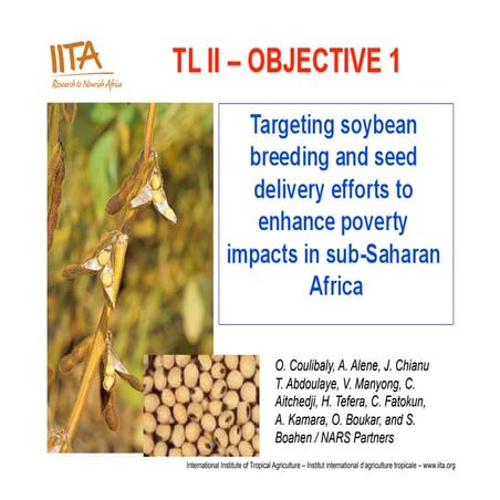 14 Ousmane Coulibaly Objective1 Soybean