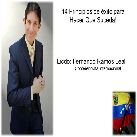 14  principios de exitos fernando ramos leal