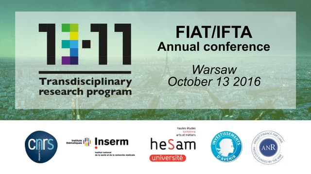 13-novembre project - collecting individual and collective memory