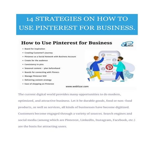 14 strategies on how to use pinterest for business