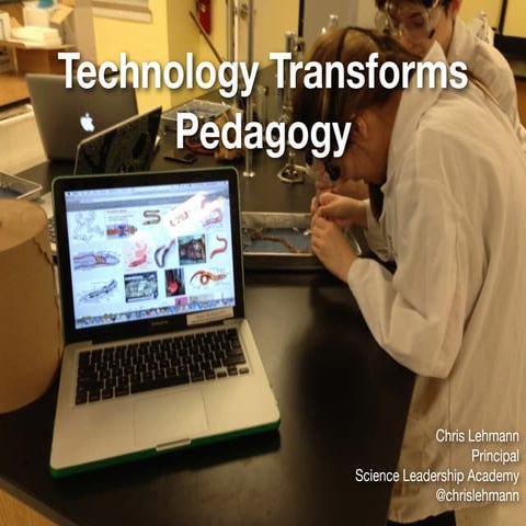 Technology Transforms Pedagogy
