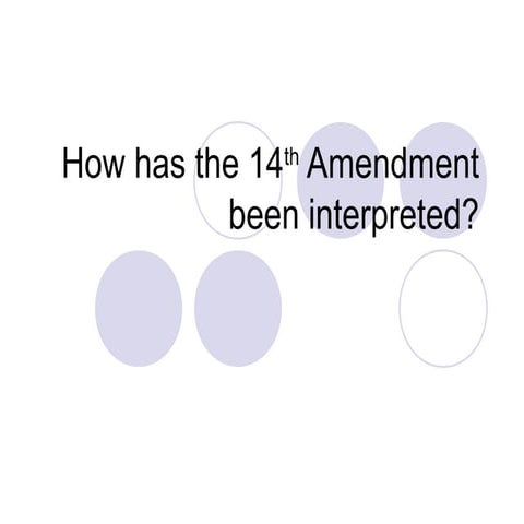 14th amendment
