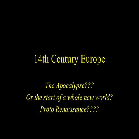 14thcenteuropresentation