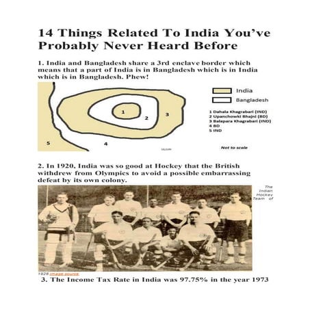 India - incredible14 things related to india you 