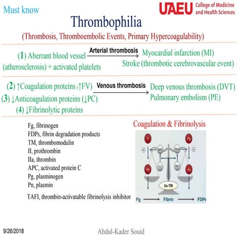 Thrombophilia.ppt