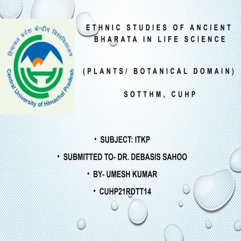 14 Umesh.pptxv. treatment .ancient system ...............