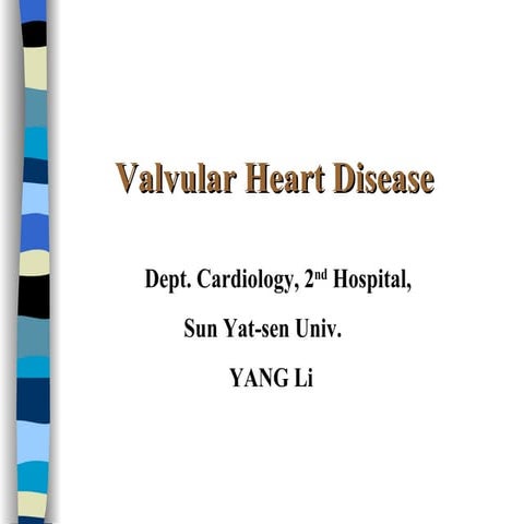 14 Valvular Heart Disease