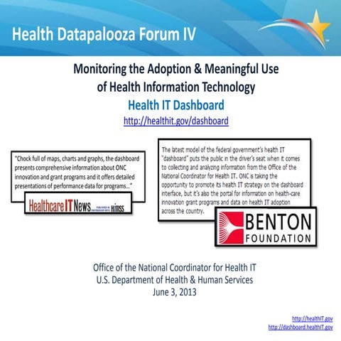 Health Datapalooza 2013: Datalab - Victor Lazarro