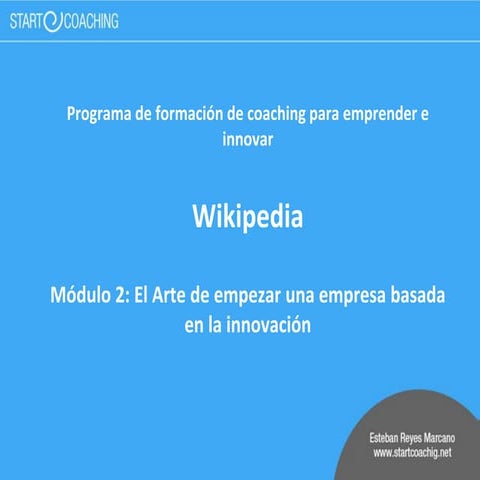 Y Wikipedia, ¿cómo lo haría?