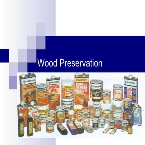 14 wood preservation