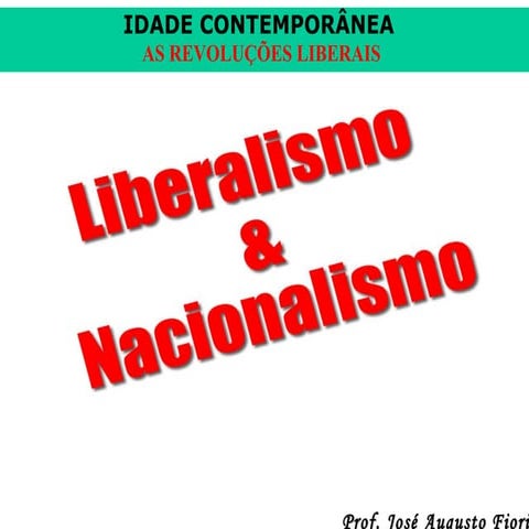 15. revoluções liberais