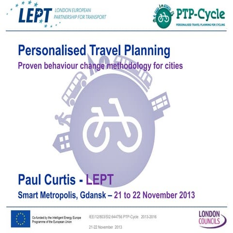 Paul Curtis, London European Partnership for Transport, „Zmiana zachowań komu...