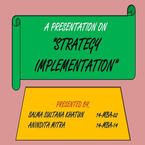 strategic implementation