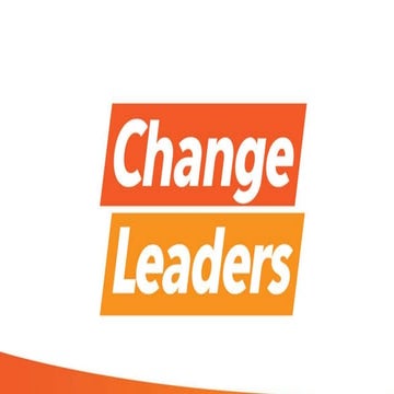 Change Leaders - o nas