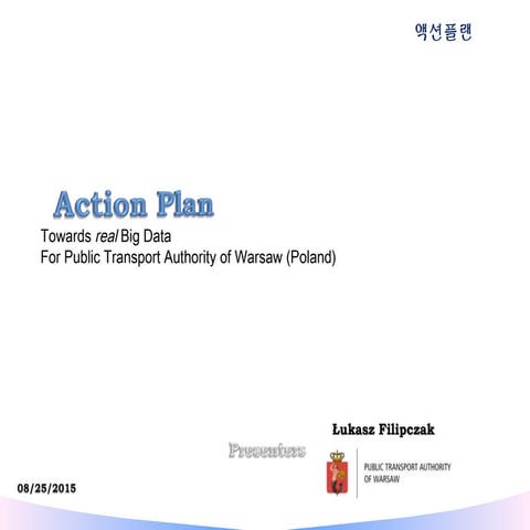 [2015 e-Government Program] Action Plan : Warsaw(Poland)