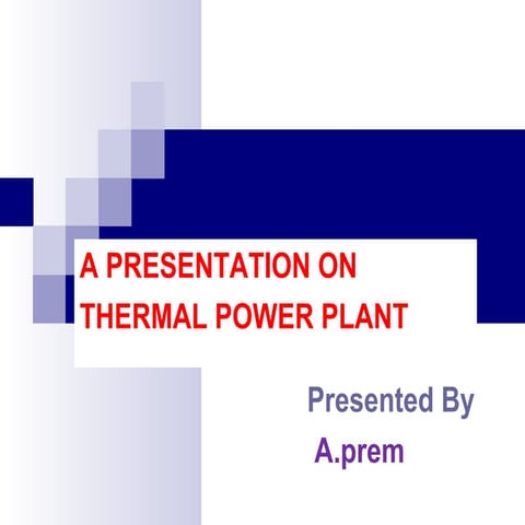 Thermal Power Plant